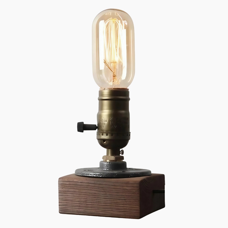 Lampe à poser industrielle style vintage