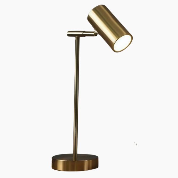 Lampe de bureau moderne au design cylindrique