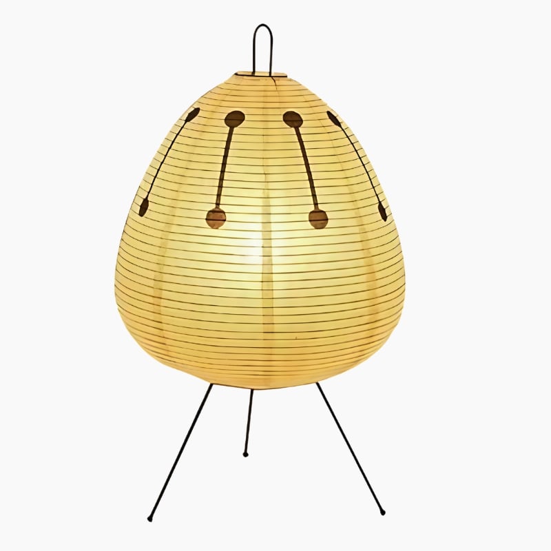 Lampe de chevet en forme de lanterne style japonais