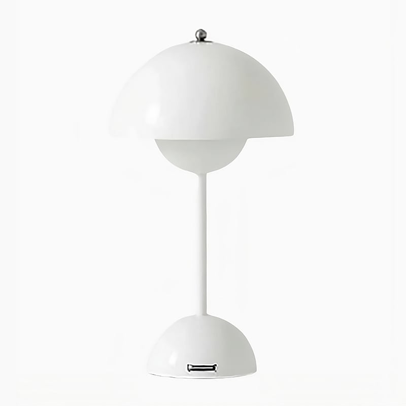 Lampe de chevet originale et vintage en forme de champignon