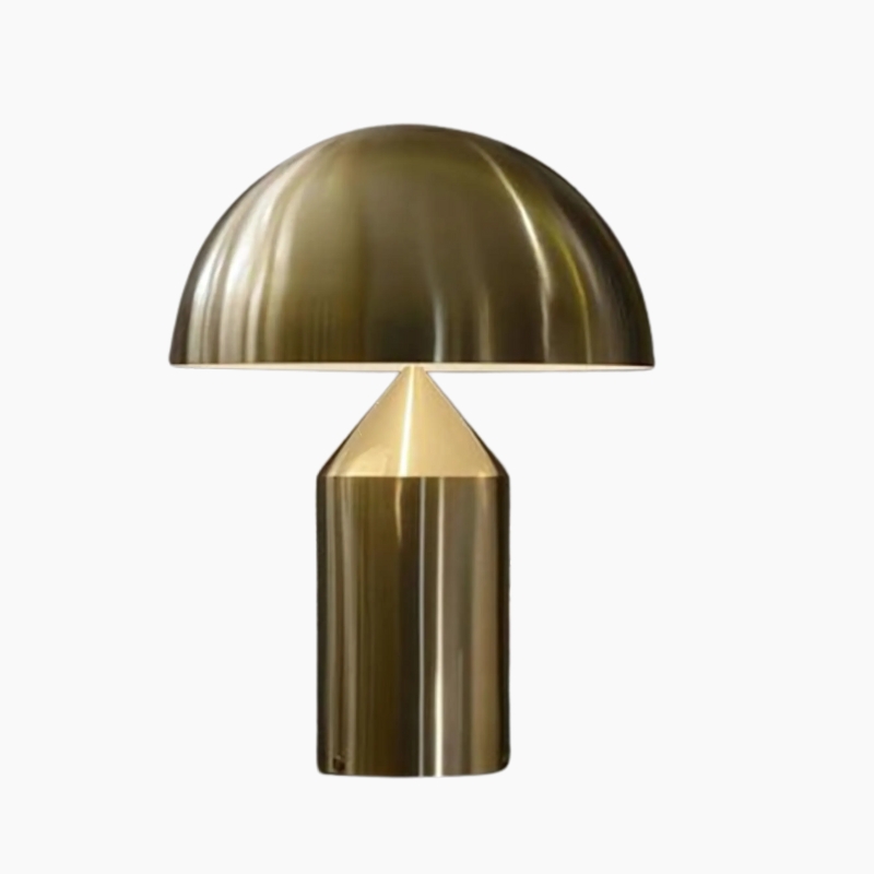 Lampe design champignon dorée tactile – Image 8