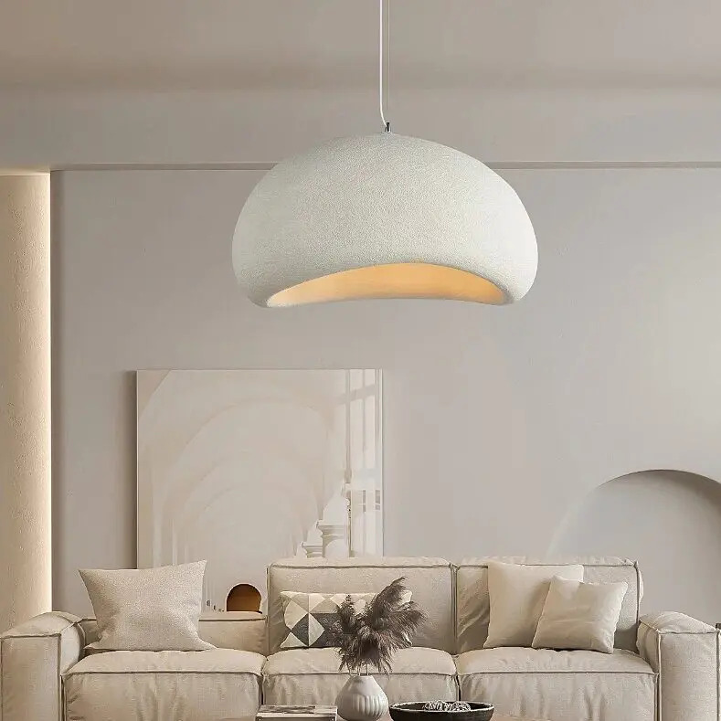 Suspension luminaire blanche design contemporain et durable – Image 4