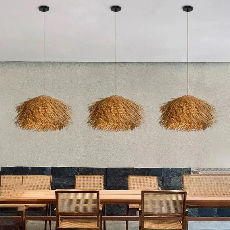 Suspension luminaire chic style Bali en osier – Image 6
