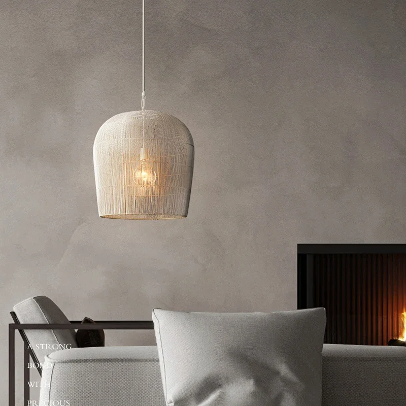 Suspension design et moderne en osier – Image 2