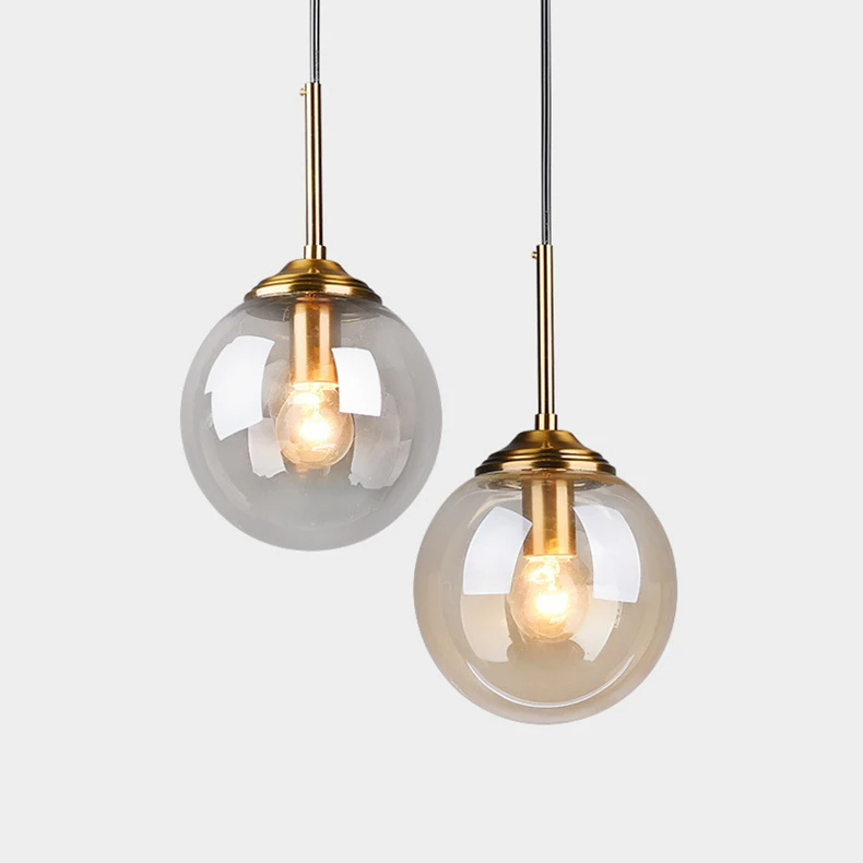 Suspension boule de verre design moderne et créatif – Image 3