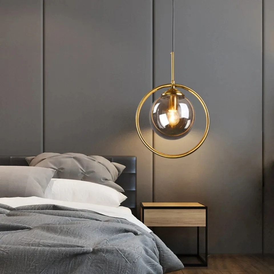 Suspension moderne et design en verre solide – Image 6