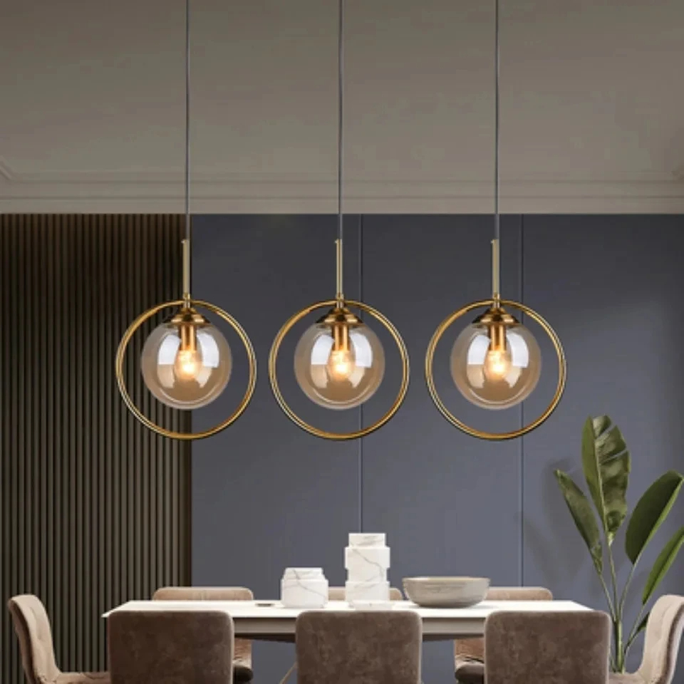 Suspension moderne et design en verre solide – Image 5