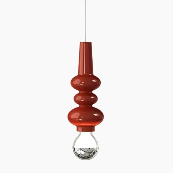 Suspension LED minimaliste design en verre
