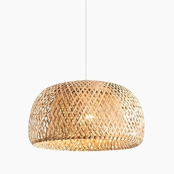 Suspension bambou au design élégant et naturel