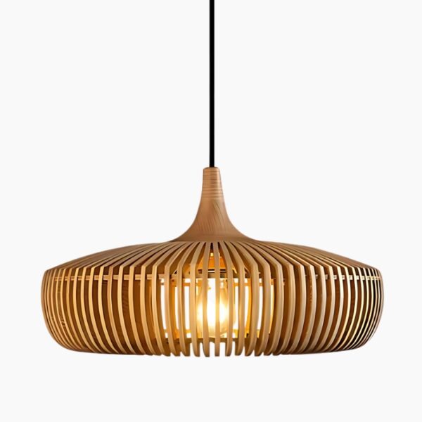 Suspension bambou style japonais zen et minimaliste