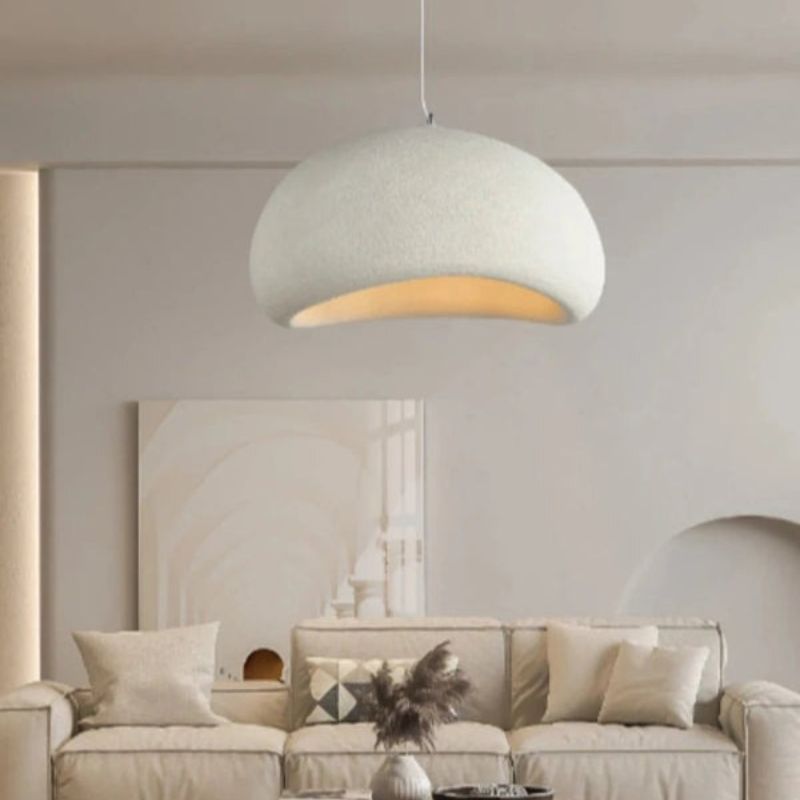 Suspension luminaire blanche design contemporain et durable – Image 12