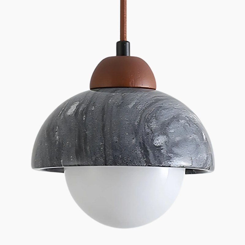 Suspension design et moderne en marbre