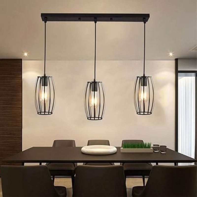 Suspension luminaire industrielle style vintage – Image 9