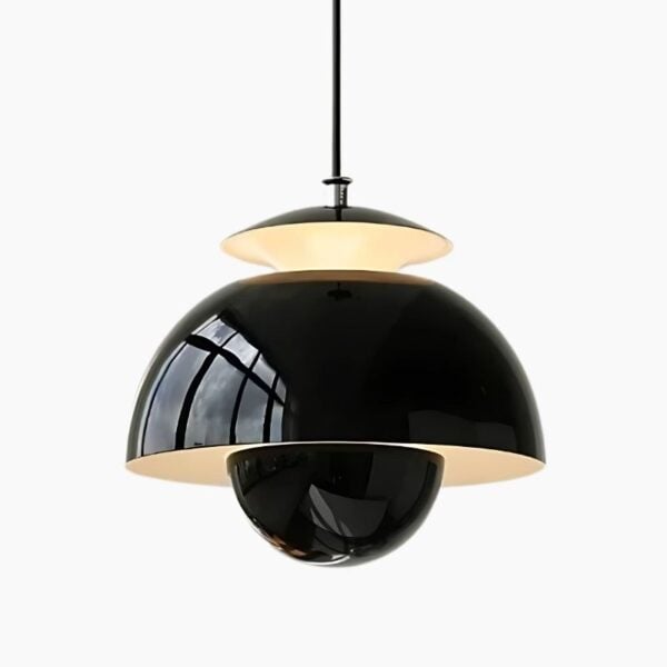 Suspension luminaire en forme de champignon