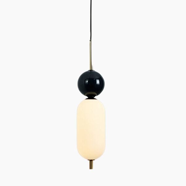 Suspension moderne et élégante en marbre naturel