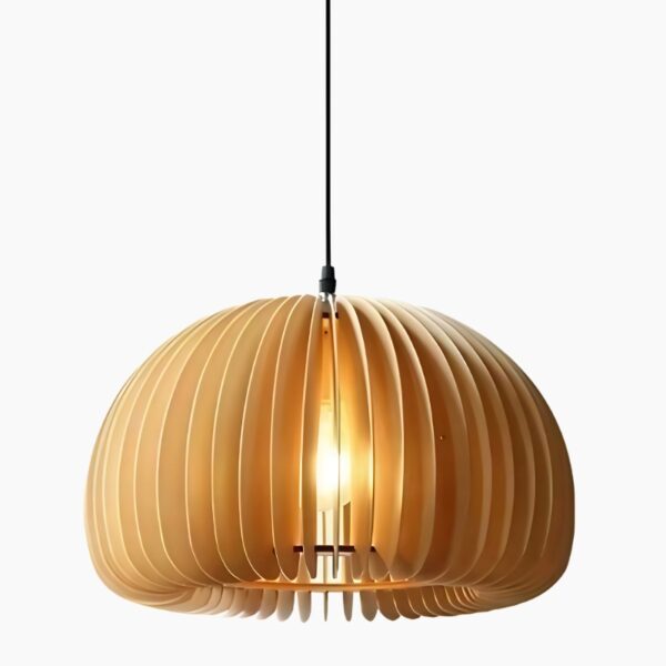 Suspension salle à manger originale et décorative en bois