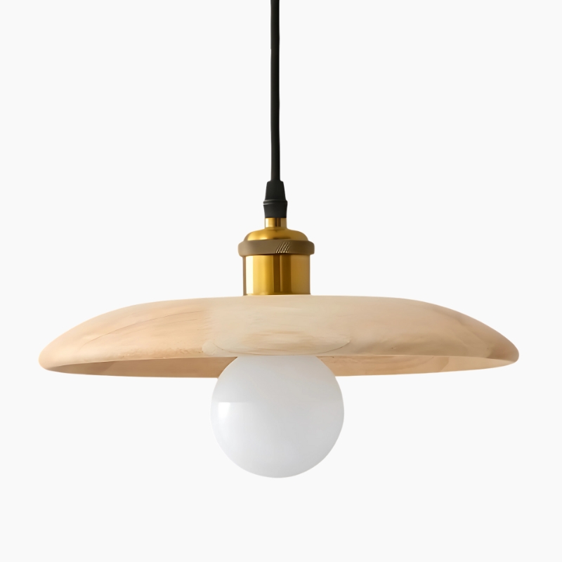 Suspension scandinave moderne en bois