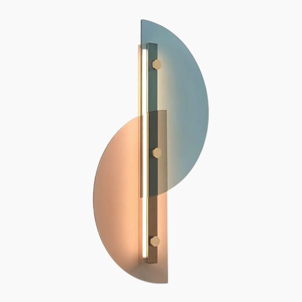 Applique murale LED design artistique en verre