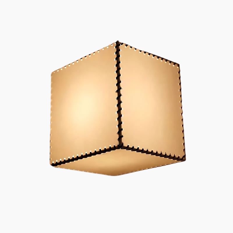 Applique murale japonaise en forme de cube en papier – Image 7