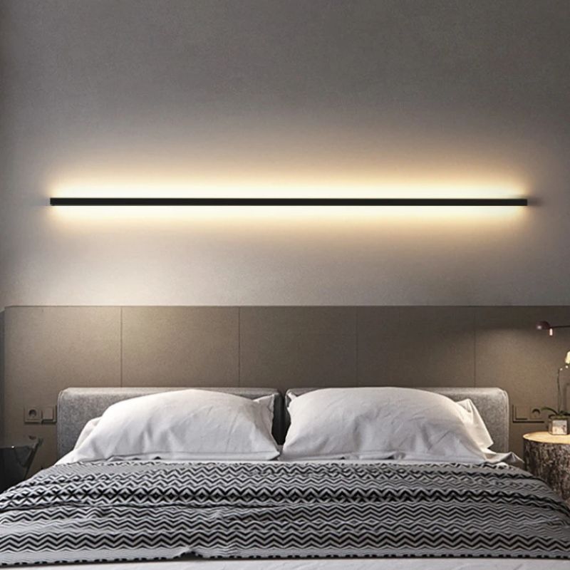Applique Murale LED Anneau Moderne - Télécommande, Intensité Et Couleur Réglables - 24W - Pour Chambre, Salon, Couloir