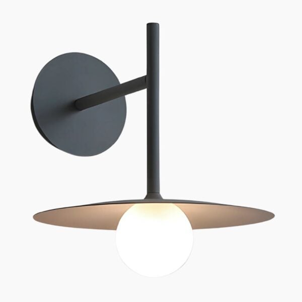 Applique murale LED design et moderne en pierre de verre