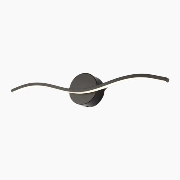 Applique murale LED design et moderne noire