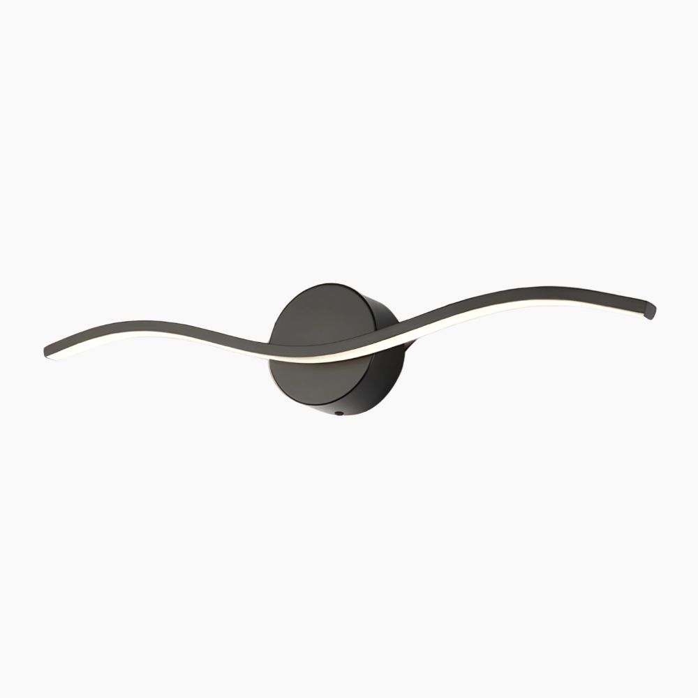 Applique murale LED design et moderne noire