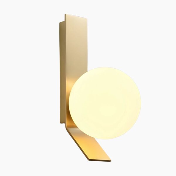 Applique murale LED moderne avec boule