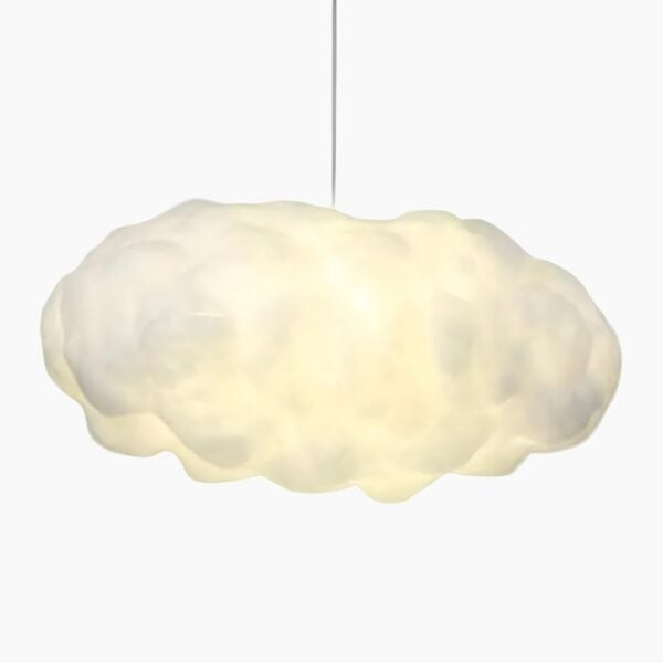 Suspension LED design en forme de nuage de style nordique