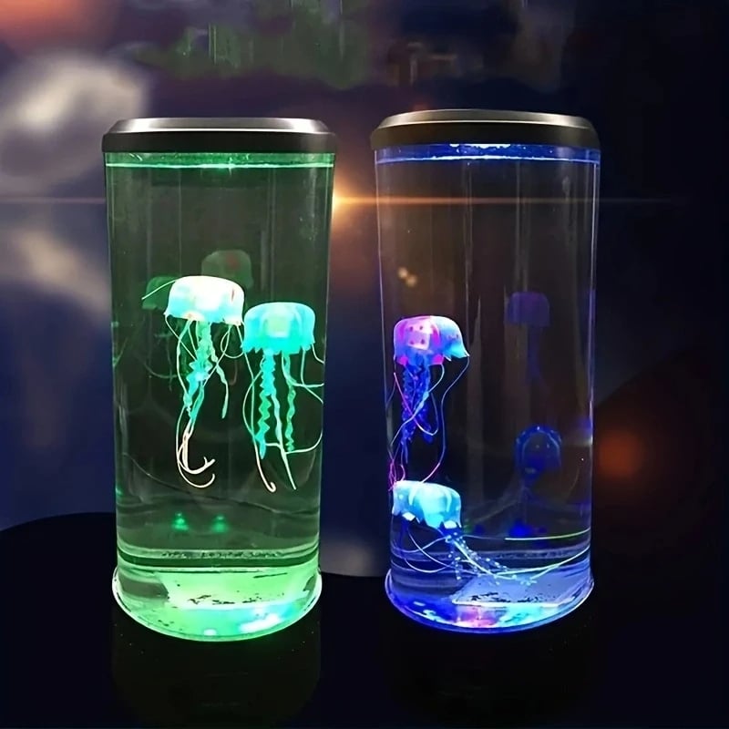 Lampe à lave en forme de méduse – Image 6