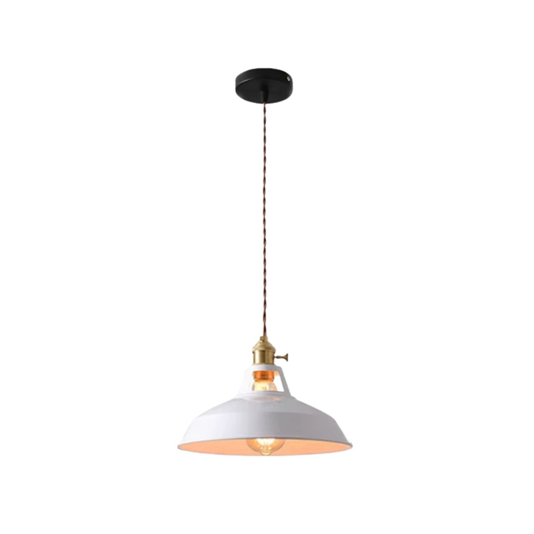 Suspension en fer coloré design vintage – Image 5
