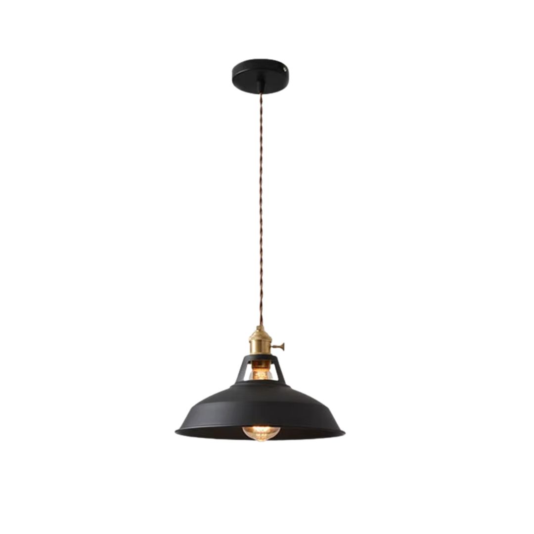 Suspension en fer coloré design vintage – Image 11