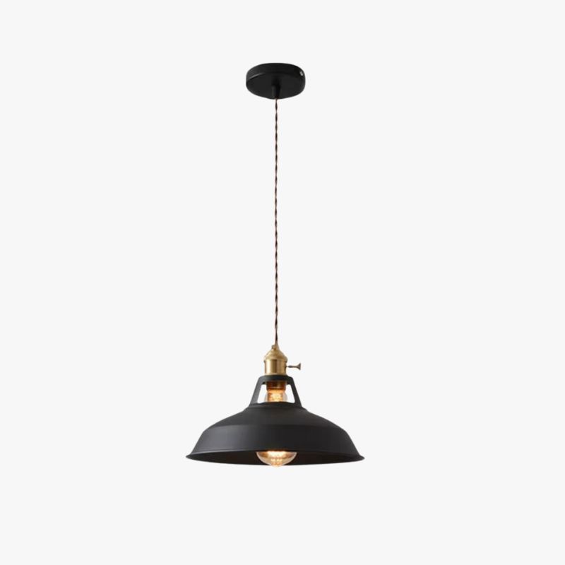 Suspension en fer coloré design vintage – Image 10