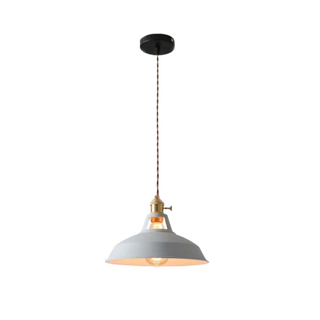 Suspension en fer coloré design vintage – Image 9