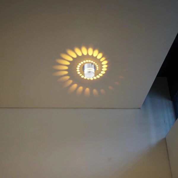 Applique Murale LED Design Circulaire en Aluminium